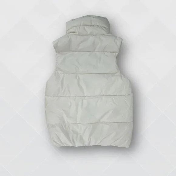 All in Motion Women’s Long Puffer Vest • Off White - Picture 2 of 6